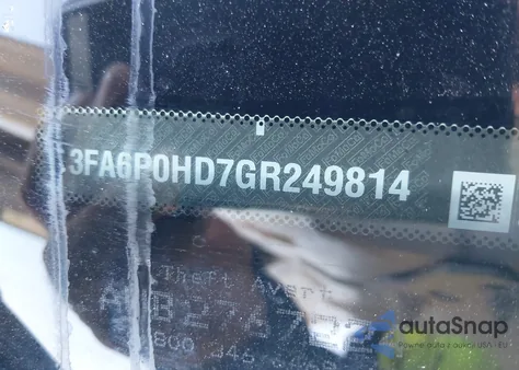 2016 Ford Fusion Se from USA, damaged, VIN 3FA6P0HD7GR249814